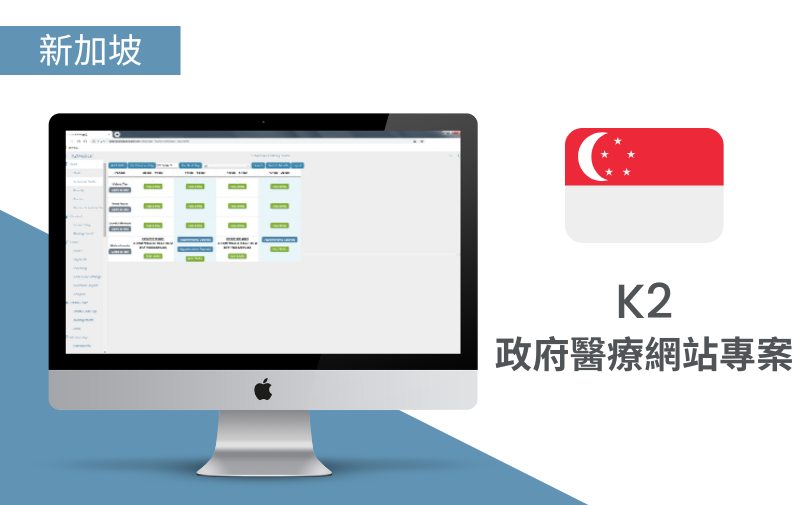K2政府醫療網站專案
